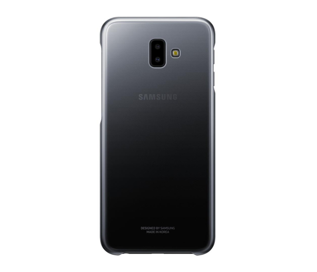 Etui Gradation Cover do Samsung Galaxy J6+ czarne - 463067 - zdjęcie